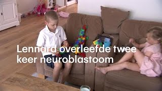 Lennard (7) overleefde twee keer neuroblastoom