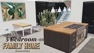 5 BEDROOM FAMILY HOME | The Sims Freeplay | House Tour | Floor Plans | Simspirational Designs