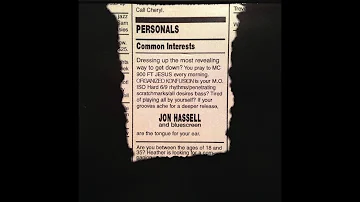 Jon Hassell "Personals (MC 900 Ft Jesus Instrumental Mix)" 1994