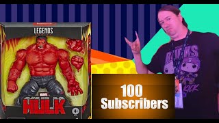 Hunt for Legends Red Hulk and I got to 100 Subs!!!