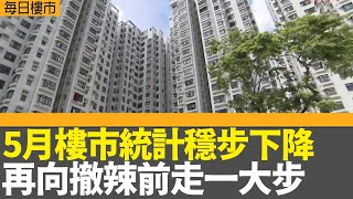 每日樓市｜5月樓市統計穩步下降 再向撤辣前走一大步 新界西九龍終於回穩｜白居二成功拯救二手市場 註冊量微跌15%｜28Hse特約 : 每日樓市│HOY TV資訊台│香港 有線新聞