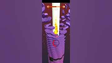 Stack Ball #Game Level 97 Gameplay #short video / More Gaming