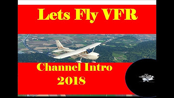 My Flight Simulation Channel : Lets Fly VFR : Flight Simulation