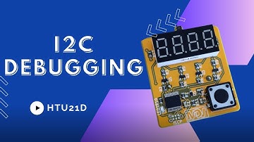I2C Debugging of the HTU21 sensor for my RHT device.