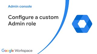 How to configure a custom admin role