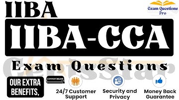 IIBA-CCA Exam Questions | Certificate in Cybersecurity Analysis Exam #ExamQuestions