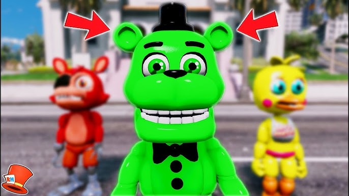 GTA 5 Mods FNAF Withered Golden Freddy - GTA 5 Mods Website