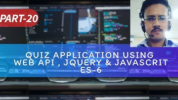 Tutorial:20|Quiz Application Web API C#| JS ES-6 & JQUERY| Adding New Questions to Exam |one to many