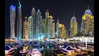 День и ночь в Дубае 10. 12. 2022 г. Чудо в пустыне. Объединённые арабские эмираты.