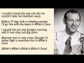 Hank Snow - Miller's Cave with Lyrics