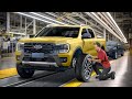 How they build us new best seller pickup truck  ford ranger production line