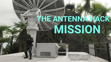 Ghost Recon Breakpoint Gameplay - The Mountain-top Antenna Hack (4K)