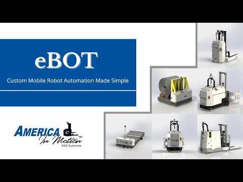 eBOT by AIM: Custom Mobile Robot Automation Made Simple