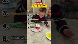 Ranking  Babies Blowing out Birthday Candles