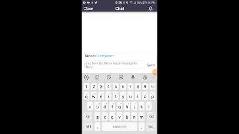 How to use the Zoom chat feature on a phone