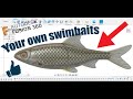 Design a realistic swimbait with Fusion360. Very easy
