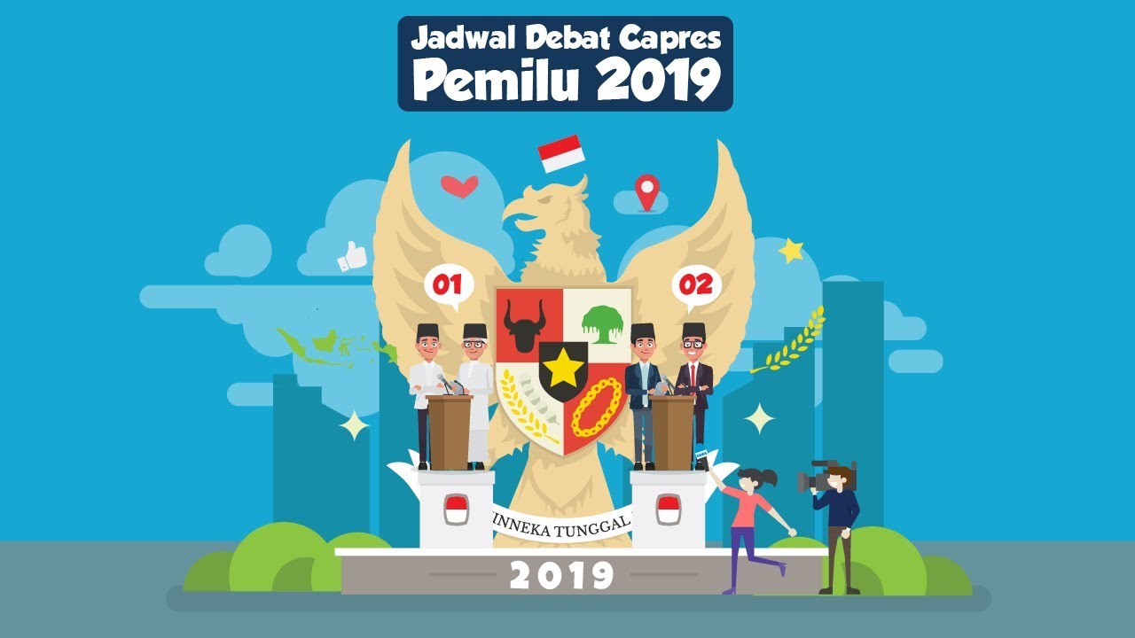 Jadwal Debat Capres Pemilu 2019 - YouTube