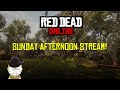 Red Dead Online Sunday Afternoon Stream!