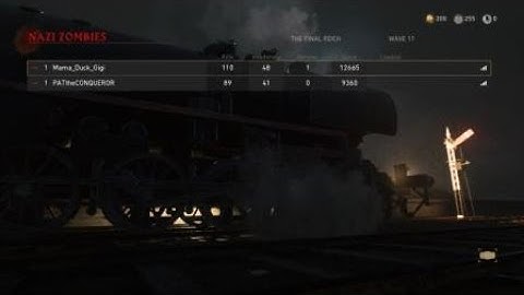 Call of Duty®: WWII zombie split screen match