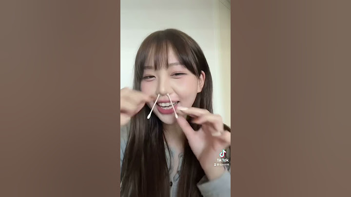 콧털 제모 후기 : 콧물 그냥 흘러내림