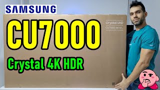 SAMSUNG CU7000 Crystal UHD Smart TV: РАСПАКОВКА И ПОЛНЫЙ ОБЗОР / МНЕНИЯ