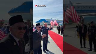 🇺🇸|🇲🇾 Donald Trump's Spectacular Arrival in Kuala Lumpur, Malaysia