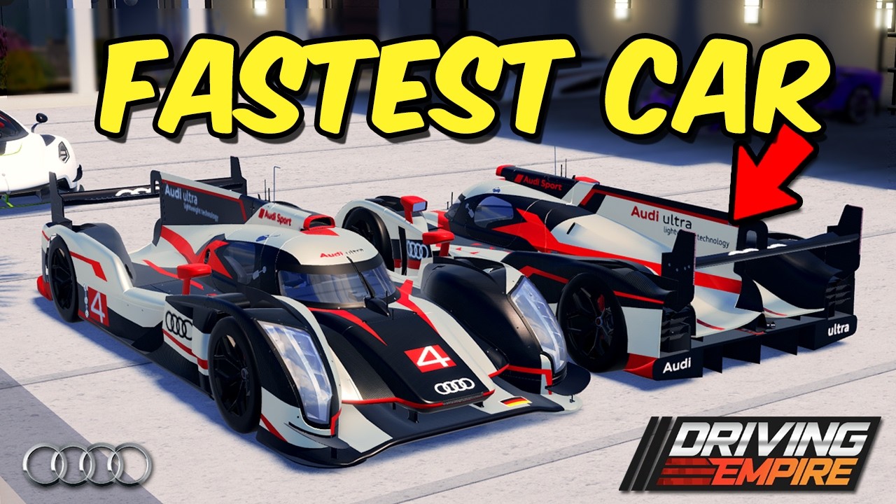 Audi R18 Ultra Review | The Fastest Car in Driving Empire - YouTube