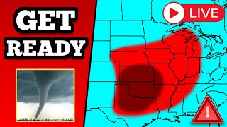 URGENT Severe Weather Update  Tornado Outbreak Possible Saturday, FIVE DAYS Of Severe Weather!