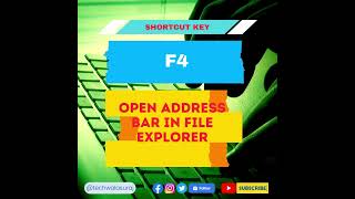 F4 I Techwala Suraj FileNavigation, AddressBar, PathSelection, QuickAccess