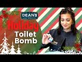 DIY Holiday Toilet Cleaning Bomb