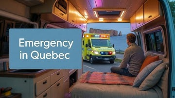 The Ambulance Ride Nobody Expected | Remote Quebec Van Life
