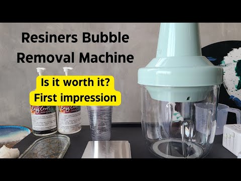 212 Resiners Resin Bubble Remover - Does it work? Review on Bubble Remover  Machine