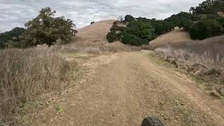 Old Finley Road Staging Area in Pleasanton, CA.  Electric Mountain Bike Riding.  Beautiful area.