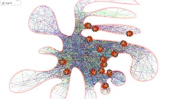 Touch Drawing+Simple AI Experiment (AS3) - Speed x24