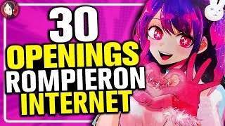 30 OPENINGS DE ANIME QUE ROMPIERON EL INTERNET