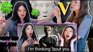 V 'Rainy Days' Official MV SISTERS REACTION | V LAYOVER