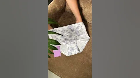 Трусы Pure comfort / бамбук «белые цветы»