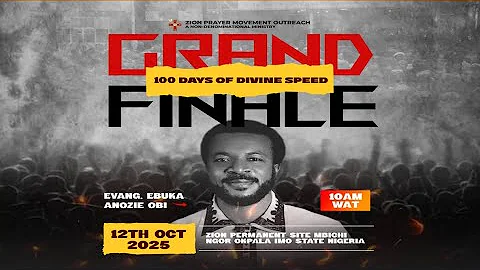 GRAND FINALE BLESSINGS FROM THE GREAT PROPHET