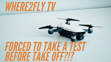 Forced to take a test before take off... *DJI Knowledge Quiz*
