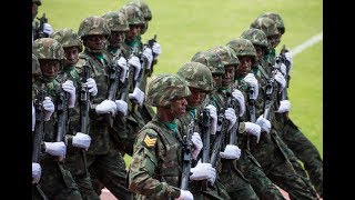 MILITARY PARADE AT KAGAME INAUGURATION