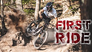 FIRST RIDE on the NEW DOWNHILL BEAST! 🔥 Norco Aurum HSP in Heidelberg