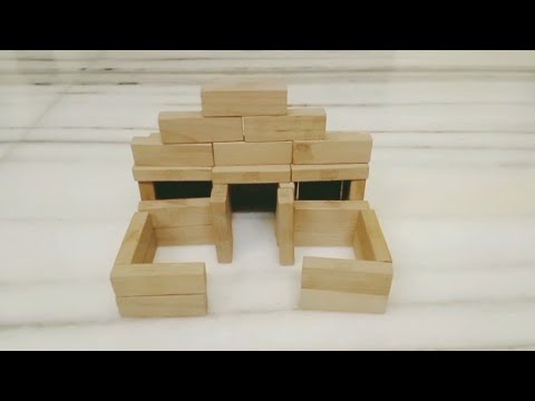 How to build a Jenga House🏠/Jenga/jenga game#jengablocks#jengamodels#jenga#house/Jenga blocks house 