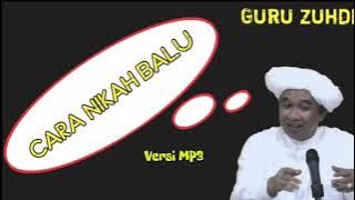 Guru Zuhdi cara nikahi balu