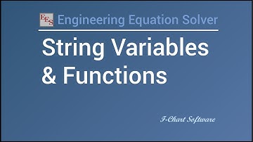 String Variables and Functions
