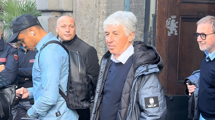 Atalanta lascia hotel, insulti per Gasperini che reagisce così
