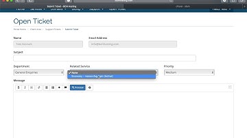 How to submit a ticket - BOH Hosting