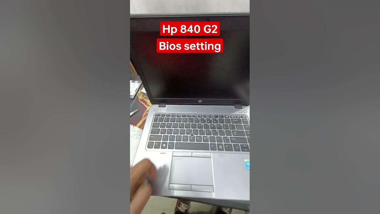 HP 840 G2 bios setting usman tech YouTube