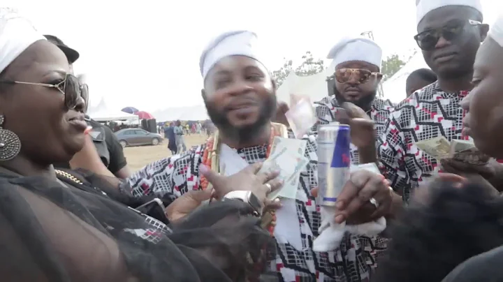 Tolu Obey Performed At Agogo Father's Final Burial Ceremony