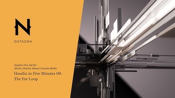 Houdini In Five Minutes 09: For-Loops & Extrusions