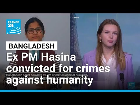 血腥鎮壓孟加拉學運遭判死 前總理哈希納稱判決出於政治動機